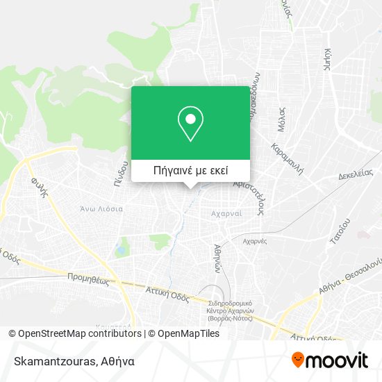 Skamantzouras χάρτης