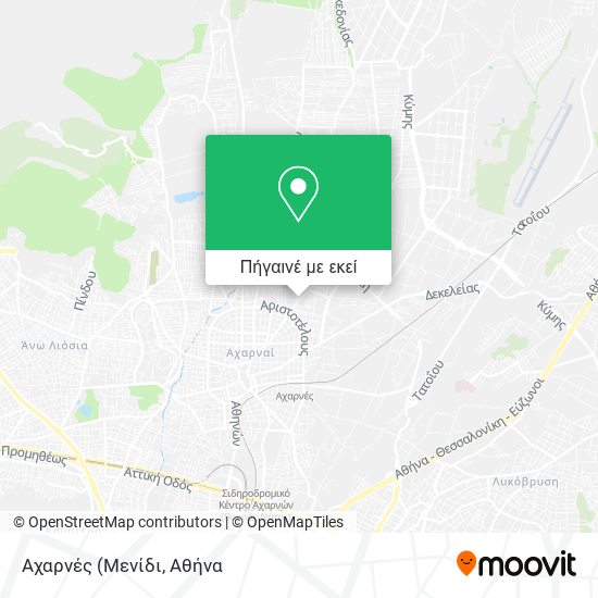 Αχαρνές χάρτης