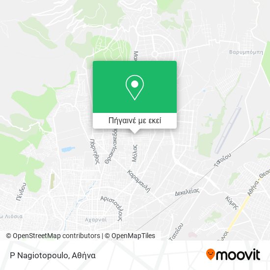 P Nagiotopoulo χάρτης