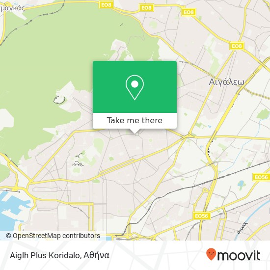 Aiglh Plus Koridalo χάρτης