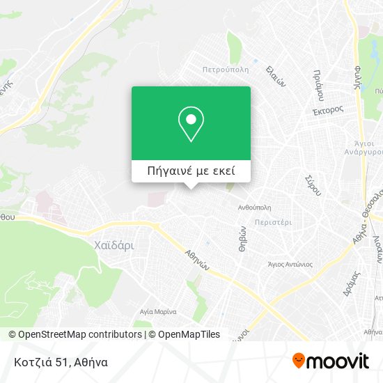Κοτζιά 51 χάρτης