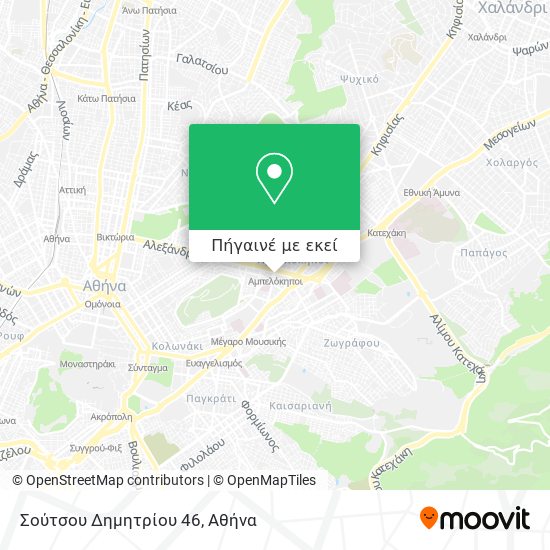 Σούτσου Δημητρίου 46 χάρτης