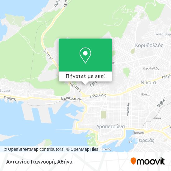 Αντωνίου Γιαννουρή χάρτης