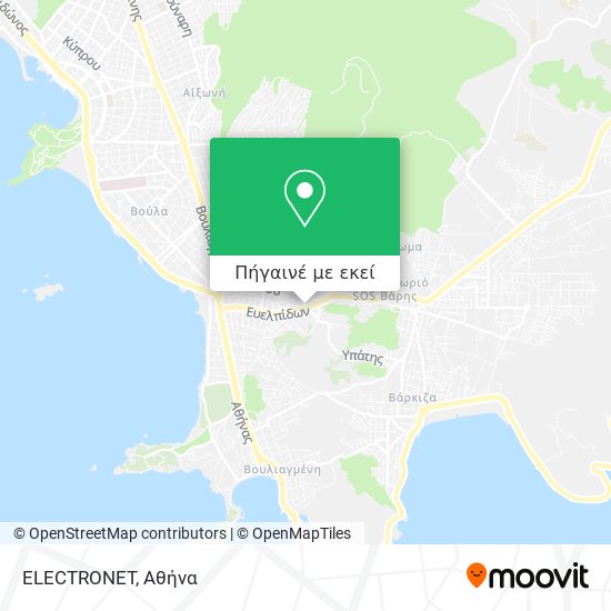 ELECTRONET χάρτης