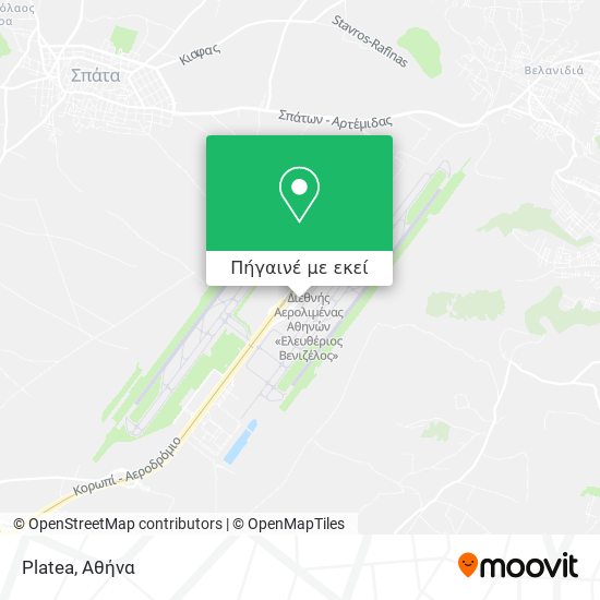 Platea χάρτης