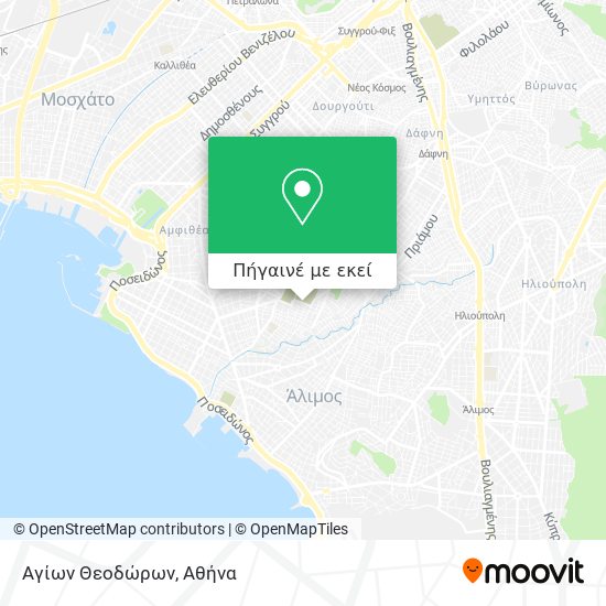 Αγίων Θεοδώρων χάρτης