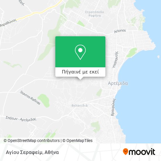 Αγίου Σεραφείμ χάρτης
