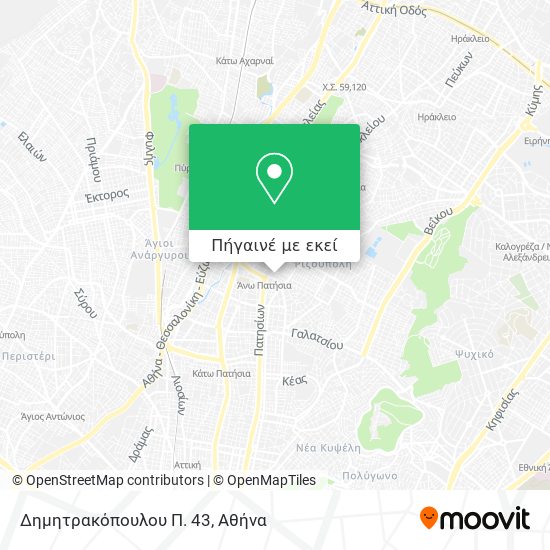 Δημητρακόπουλου Π. 43 χάρτης