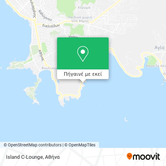 Island C-Lounge χάρτης