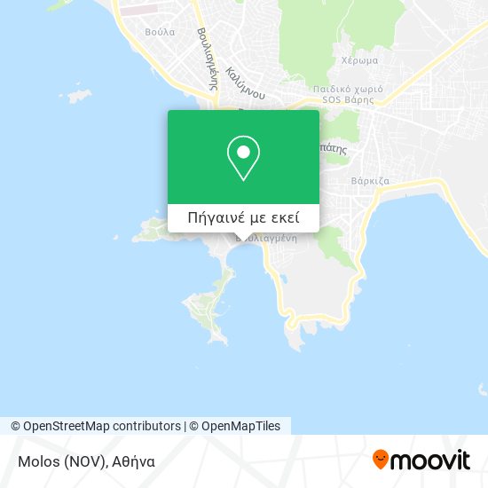 Molos (NOV) χάρτης