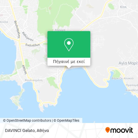DAVINCI Gelato χάρτης