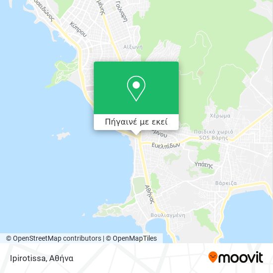 Ipirotissa χάρτης