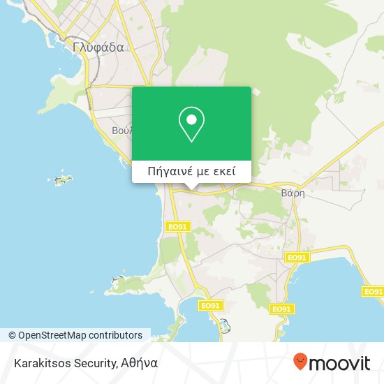 Karakitsos Security χάρτης