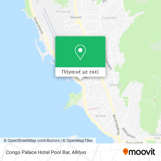 Congo Palace Hotel Pool Bar χάρτης