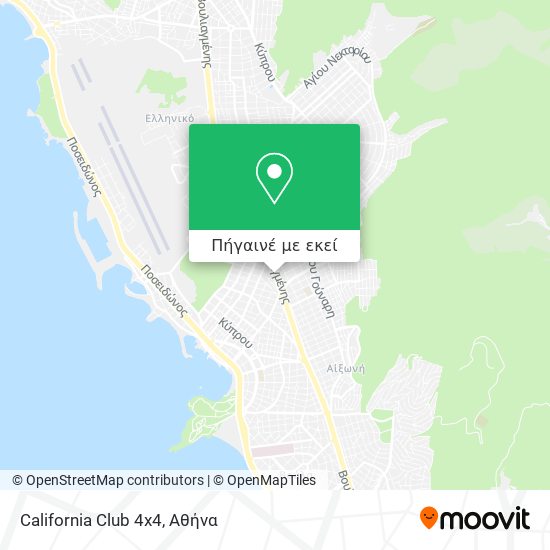 California Club 4x4 χάρτης