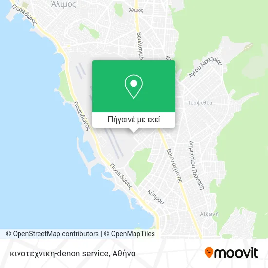 κινοτεχνικη-denon service χάρτης