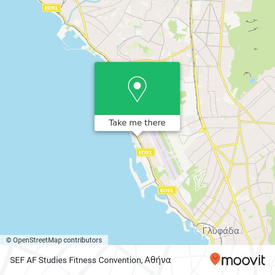 SEF AF Studies Fitness Convention χάρτης