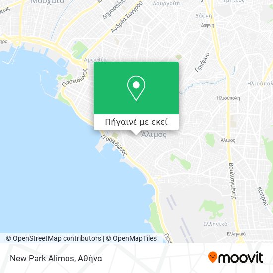 New Park Alimos χάρτης
