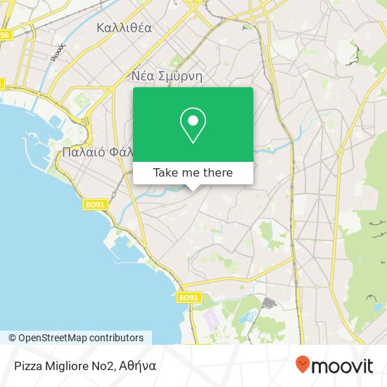 Pizza Migliore No2 χάρτης