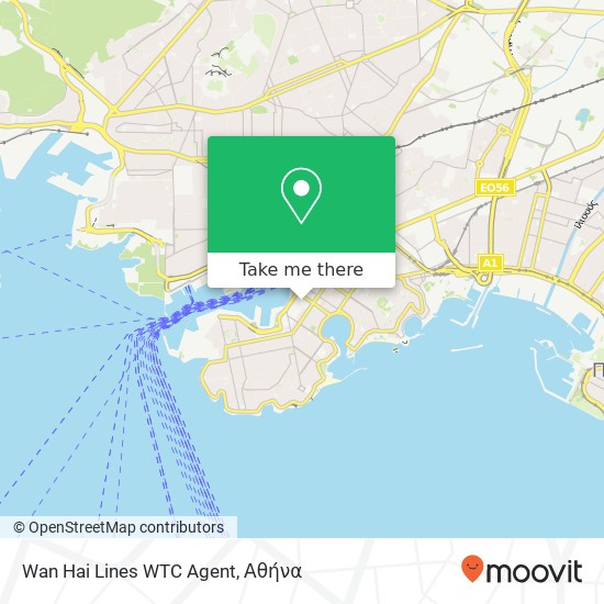 Wan Hai Lines WTC Agent χάρτης