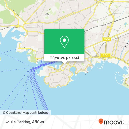 Koulis Parking χάρτης