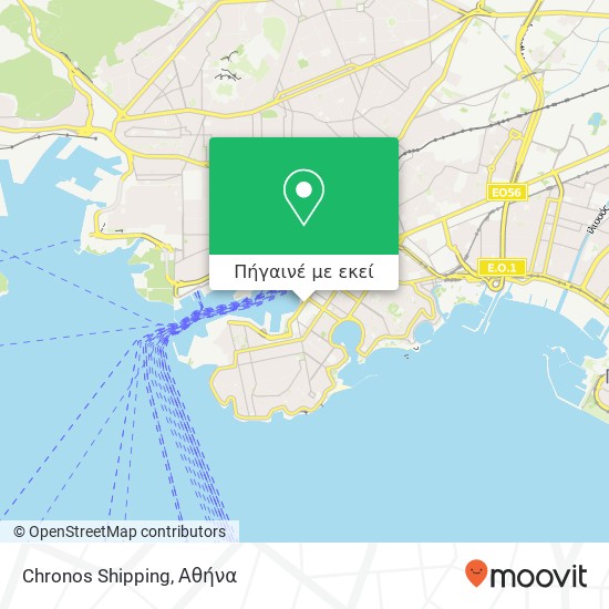 Chronos Shipping χάρτης