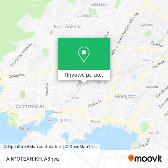 ΑΦΡΟΤΕΧΝΙΚΗ χάρτης