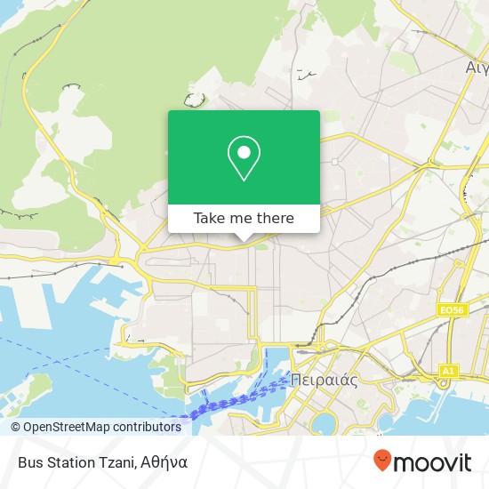 Bus Station Tzani χάρτης