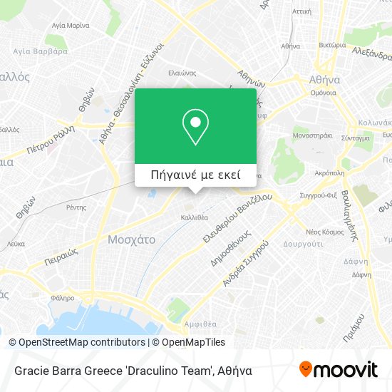 Gracie Barra Greece 'Draculino Team' χάρτης