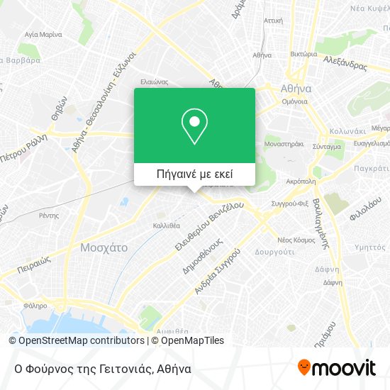 Ο Φούρνος της Γειτονιάς χάρτης