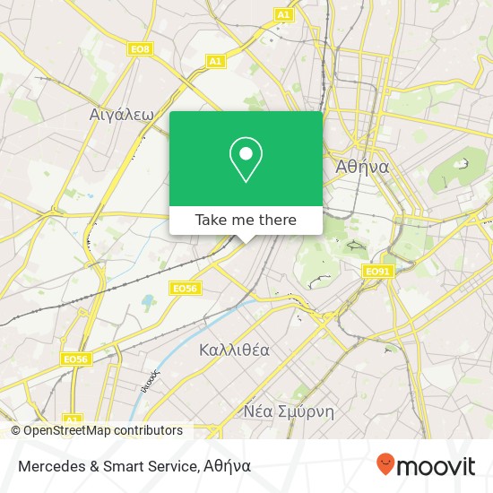 Mercedes & Smart Service χάρτης