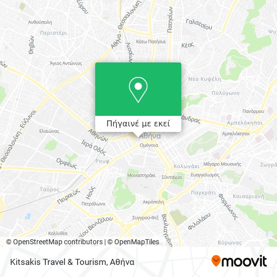 Kitsakis Travel & Tourism χάρτης