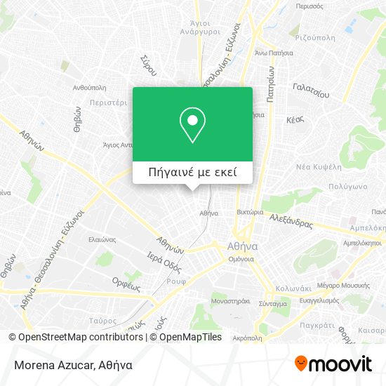 Morena Azucar χάρτης