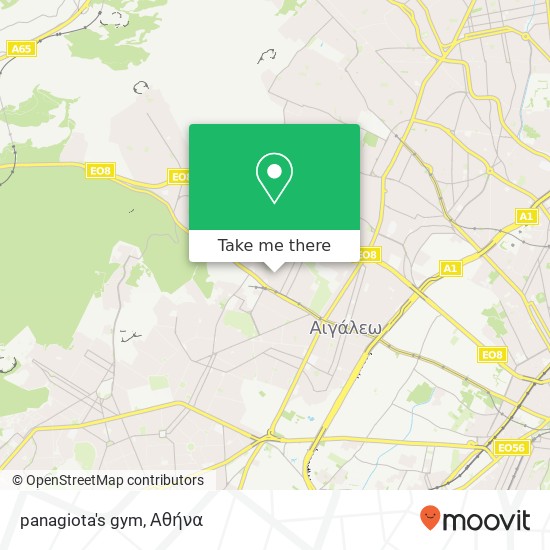 panagiota's gym χάρτης