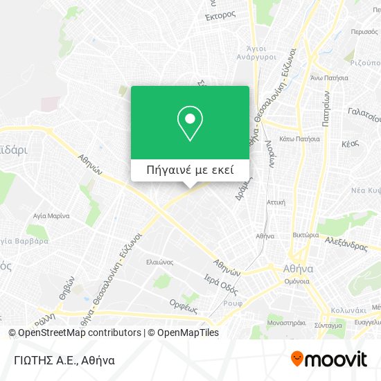 ΓΙΩΤΗΣ Α.Ε. χάρτης