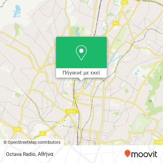 Octava Radio χάρτης