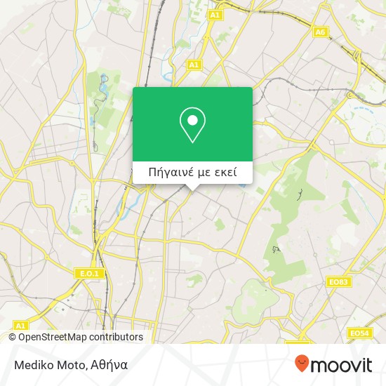 Mediko Moto χάρτης
