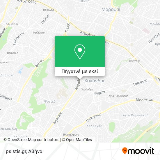 psistis.gr χάρτης