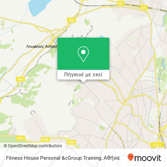 Fitness House Personal &cGroup Training χάρτης