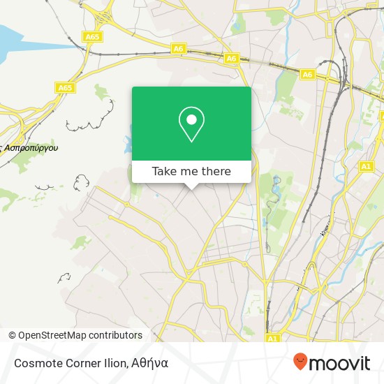 Cosmote Corner Ilion χάρτης