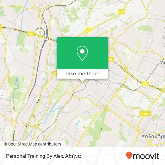 Personal Training By Alex χάρτης