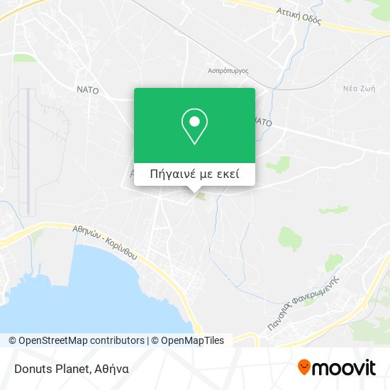 Donuts Planet χάρτης