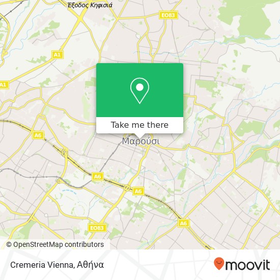 Cremeria Vienna χάρτης
