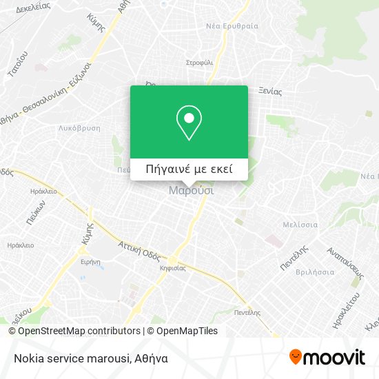 Nokia service marousi χάρτης