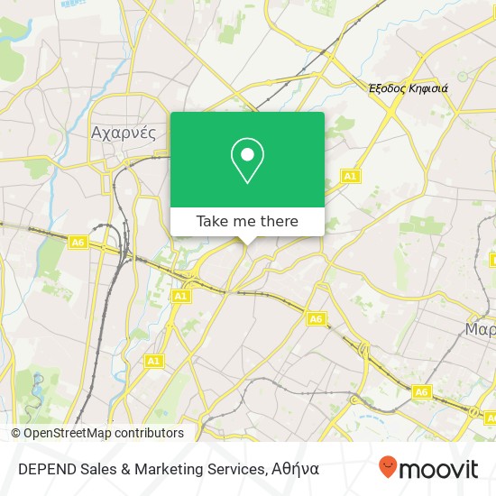 DEPEND Sales & Marketing Services χάρτης