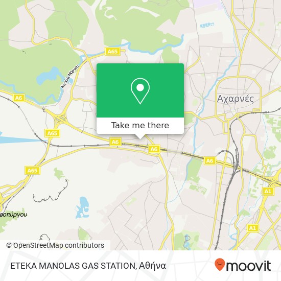 ETEKA MANOLAS GAS STATION χάρτης