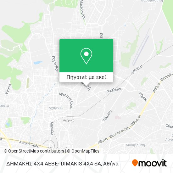 ΔΗΜΑΚΗΣ 4Χ4 AEBE- DIMAKIS 4X4 SA χάρτης