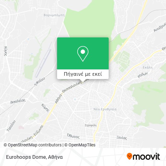 Eurohoops Dome χάρτης