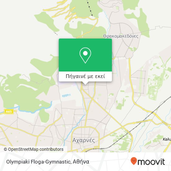 Olympiaki Floga-Gymnastic χάρτης