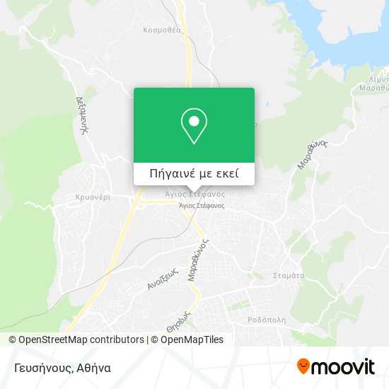 Γευσήνους χάρτης